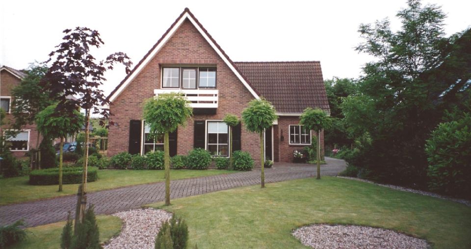 Afbeelding woonhuis voorzijde